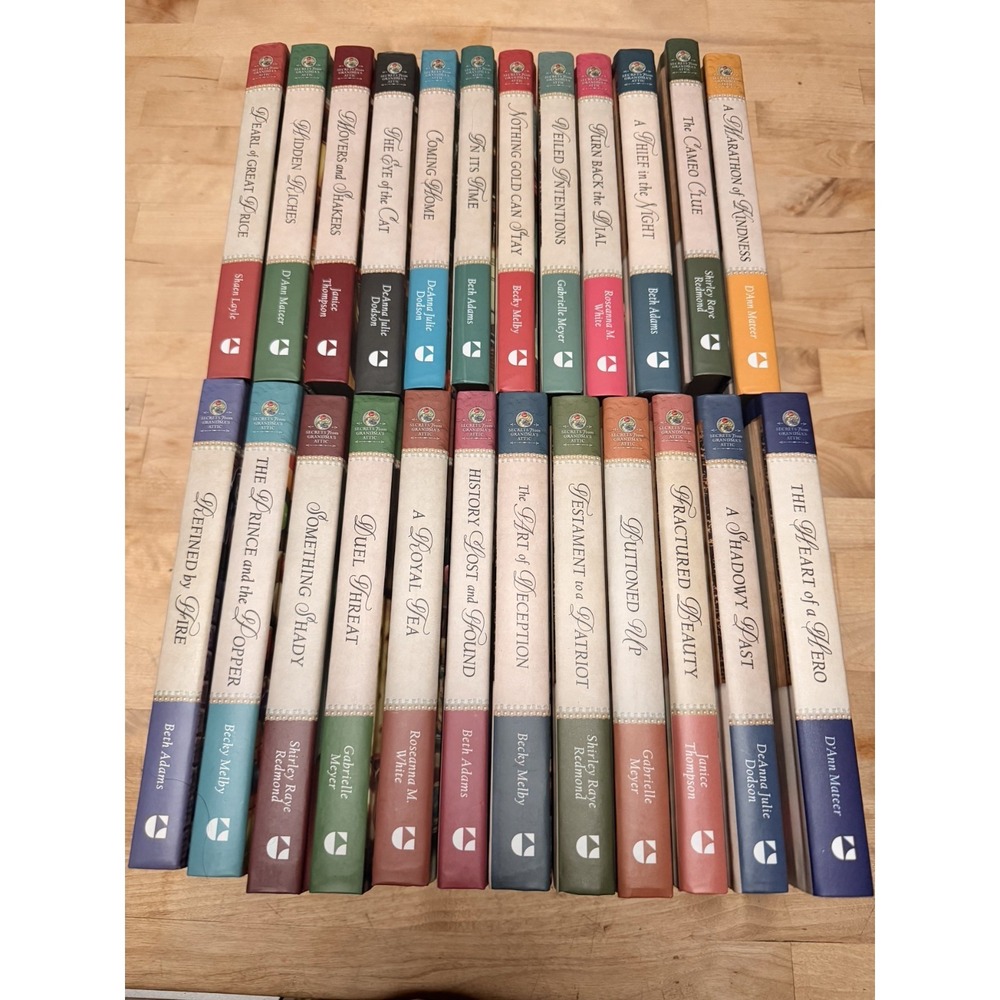 Secrets From Grandmas Attic COMPLETE SET Lot  24 Books Hardcover Guideposts
